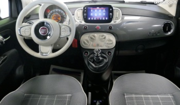 Fiat 500 1.0 bsg 70 cv hybrid lounge -22 980 km plein